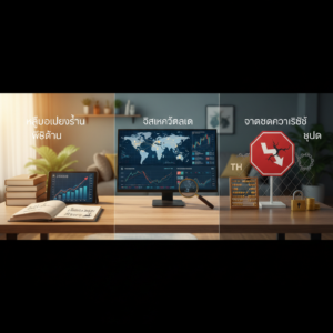 คู่มือฟอเร็กซ์ฉบับสมบูรณ์สำหรับคนไทย: เรียนรู้พื้นฐาน วิเคราะห์ตลาด เลือกโบรกเกอร์ พัฒนากลยุทธ์ จัดการความเสี่ยงและจิตวิทยาเทรดเพื่อกำไรยั่งยืน